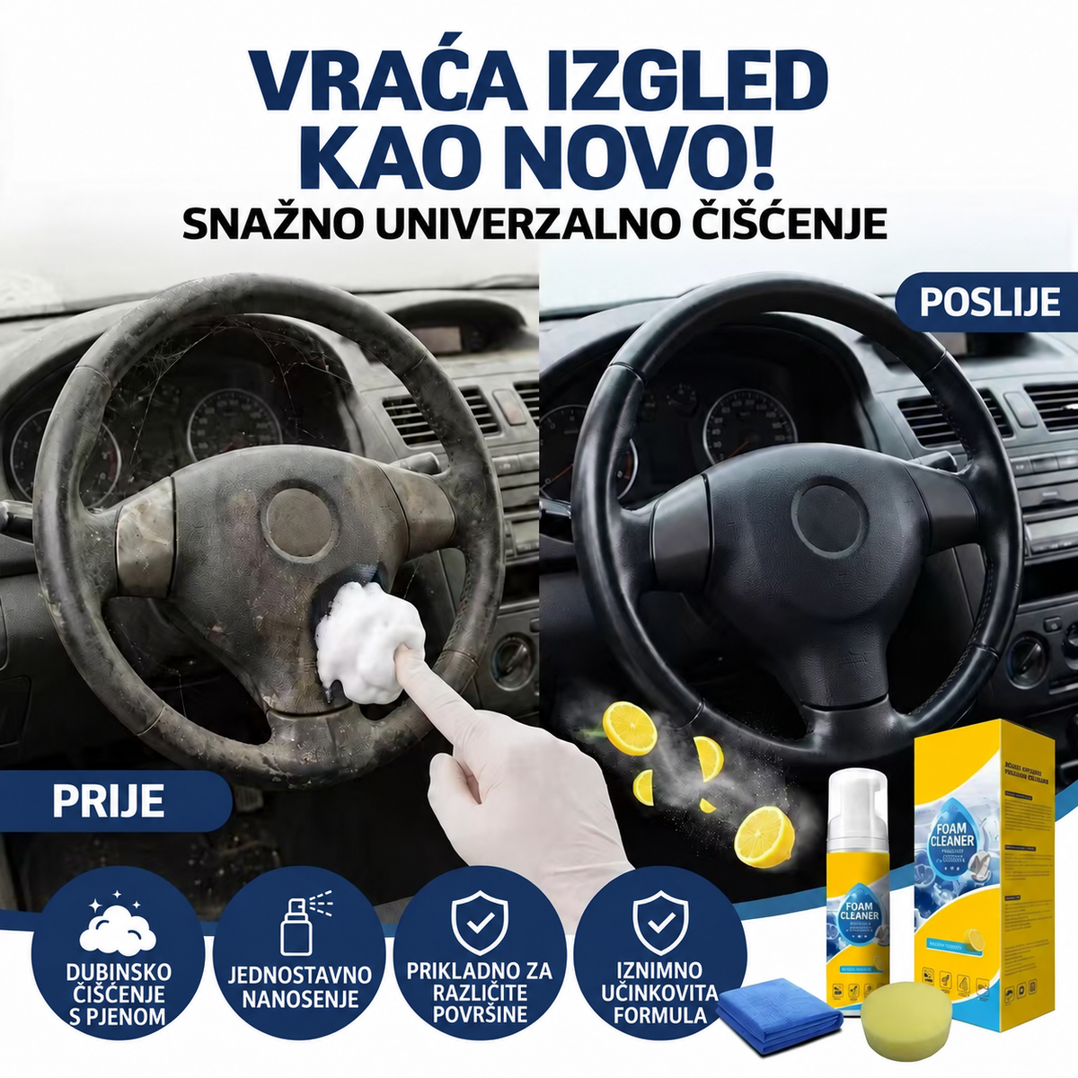 4-u-1 višenamjensko enzimsko sredstvo za čišćenje u pjeni – 2