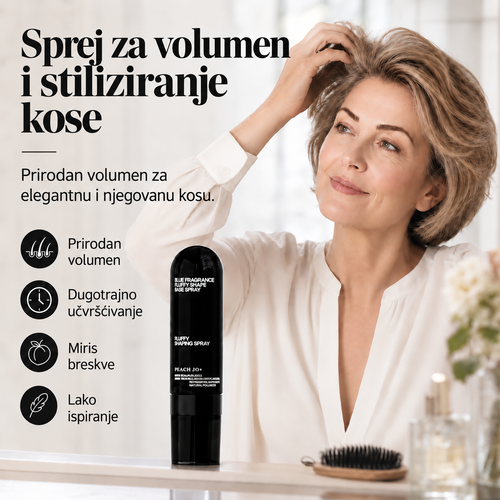 Sprej za volumen i oblikovanje kose s mirisom breskve – 90 ml – 1